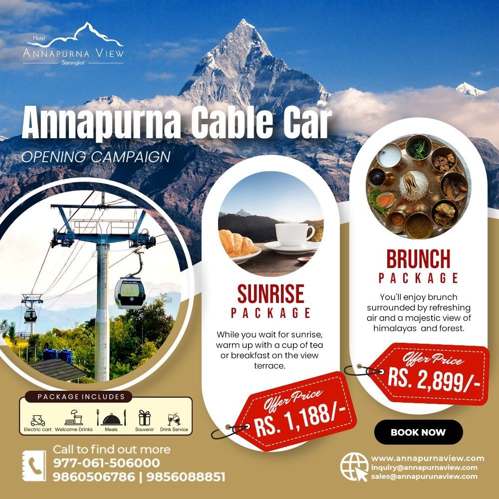 Annapurna cable car opening package
